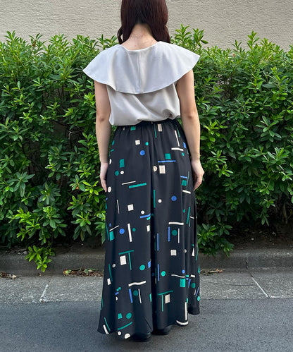 【INNOWAVE】ツイストカラーカットソー