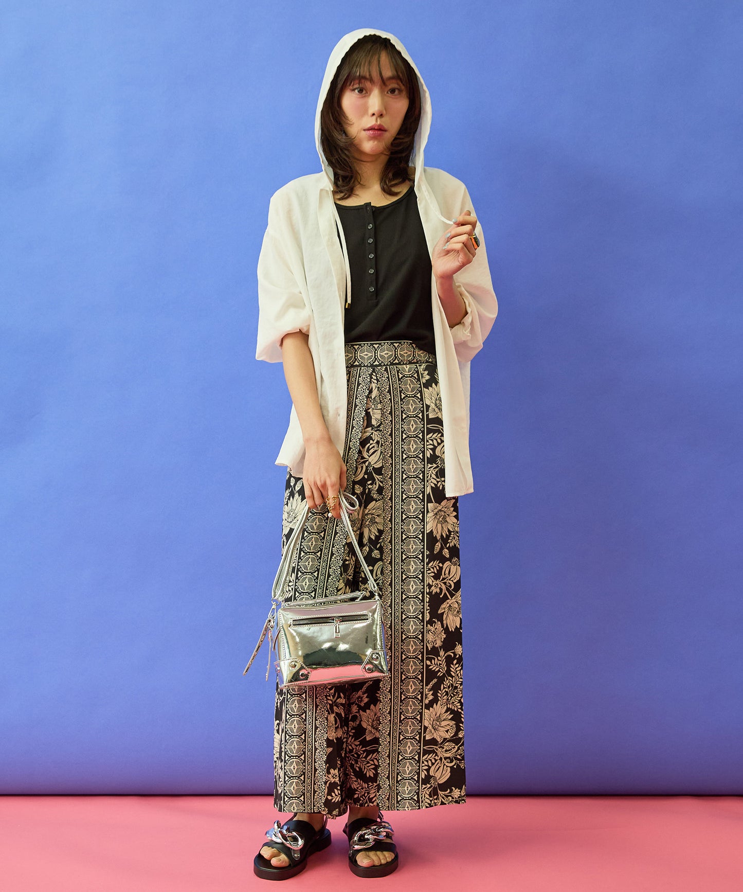 【FONT LAB】ヘンリーネックタンクトップ