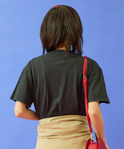 【FRNCH】♡プリントオーガニックコットンTシャツ