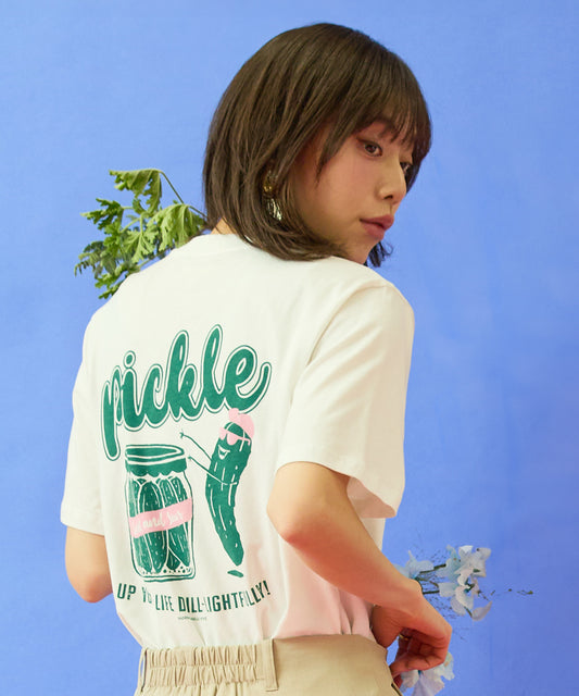 【mademoiselle YEYE】バックプリントTシャツ