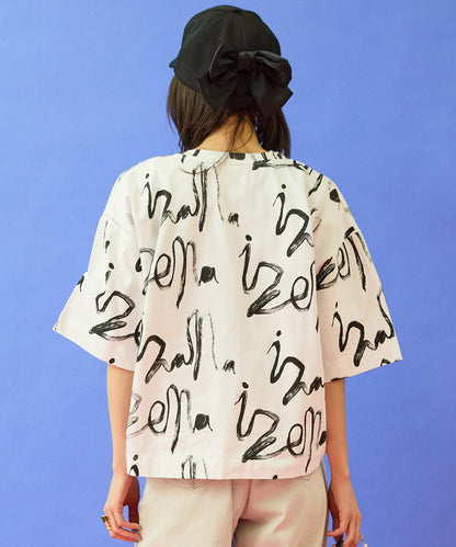 【SKFK】グラフィティプリントTシャツ