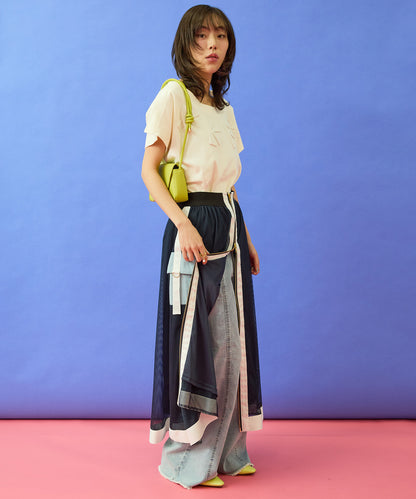 【SKFK】エンボスロゴTシャツ