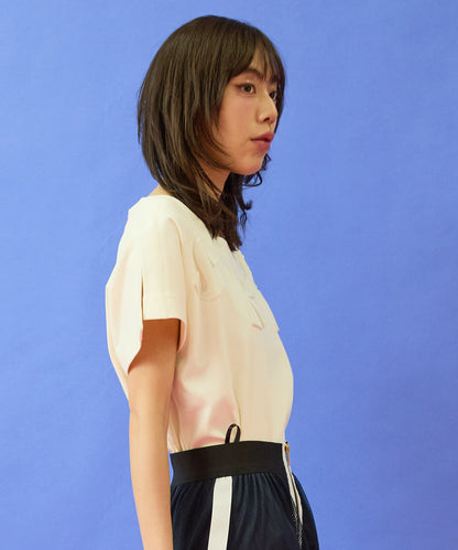 【SKFK】エンボスロゴTシャツ