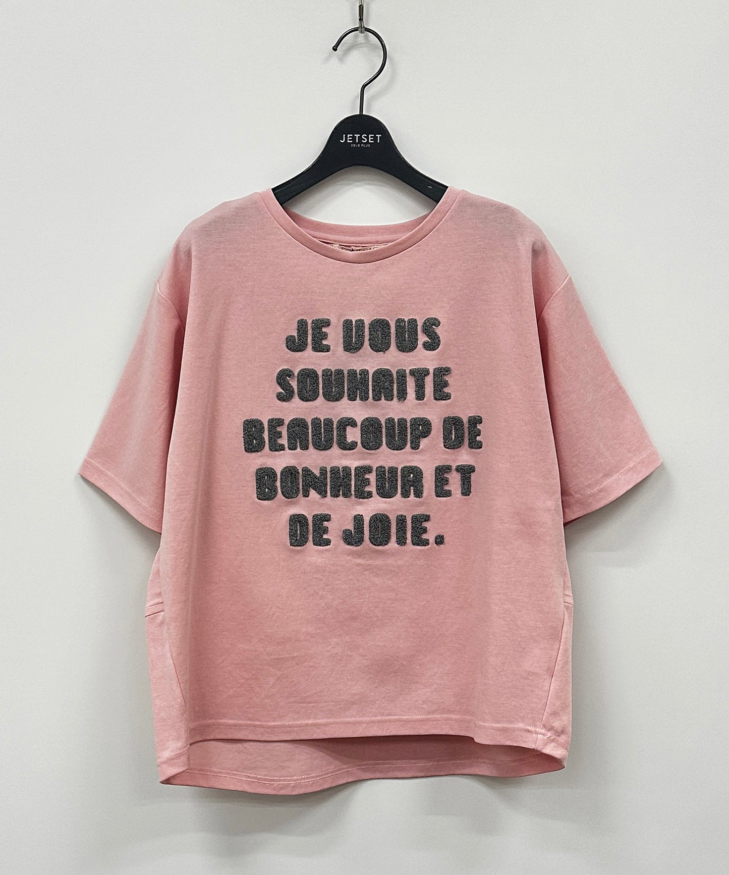 【FONT LAB】シェニールロゴTシャツ