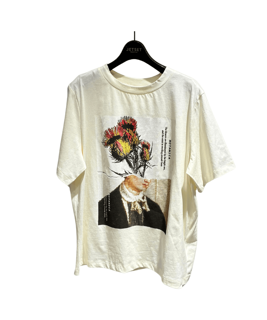 【FONT LAB】キャンバスアートプリントTシャツ