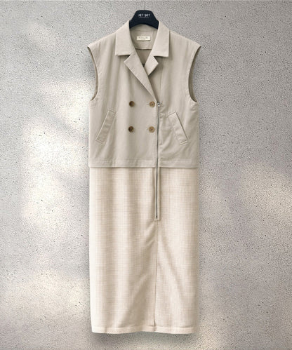 【FONT LAB】メッシュコンビトレンチジレ