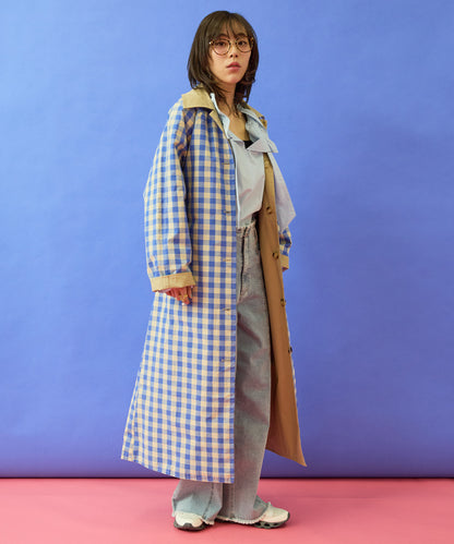 【FRNCH】リバーシブルマキシコート