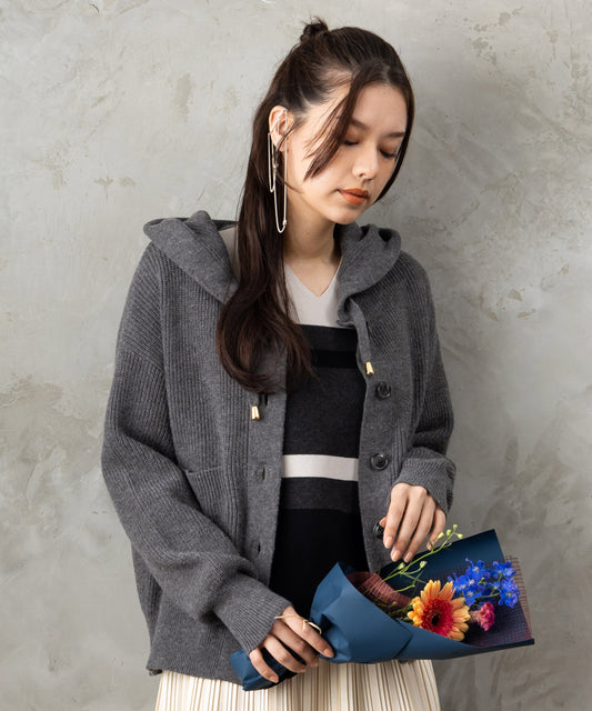 【FONT LAB】スキンフレンドリーフーディカーデ