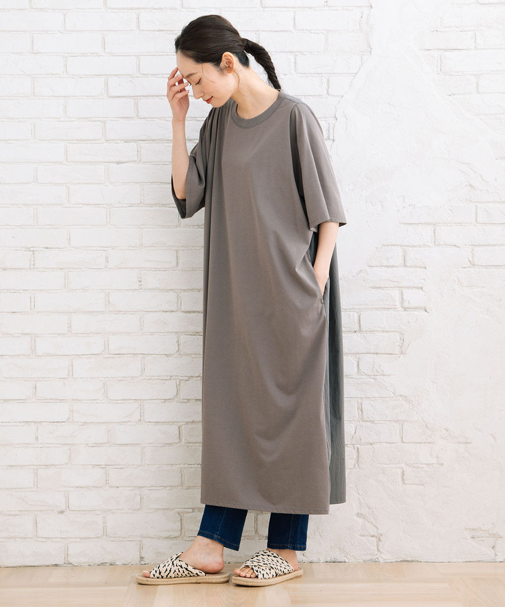 LIYOCA [30th]布帛ドッキングワンピース