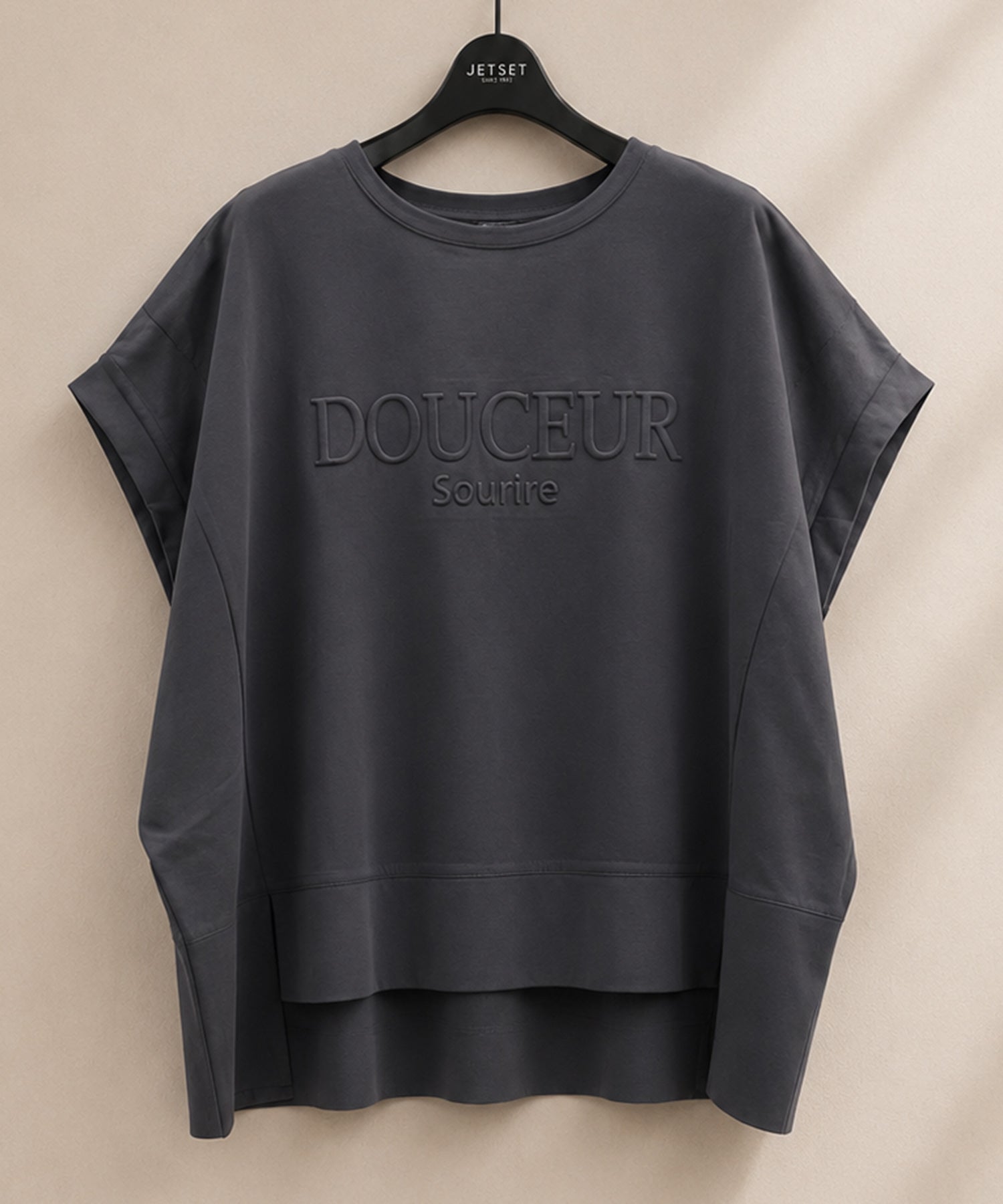 【FONT LAB】エンボスロゴリラックスTシャツ
