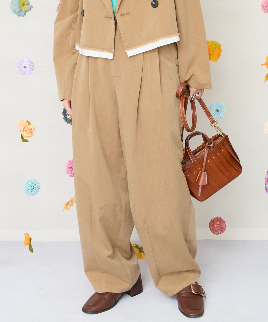 レディース パンツ コクーンパンツ ハイウエスト｜JETSET SOLO PLUS(ジェットセットソロプラス) 公式通販｜レディース ファッション きれいめカジュアル