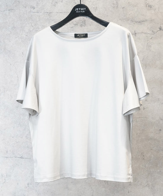 【JETSET SOLO PLUS】多機能ラッフルスリーブTシャツ