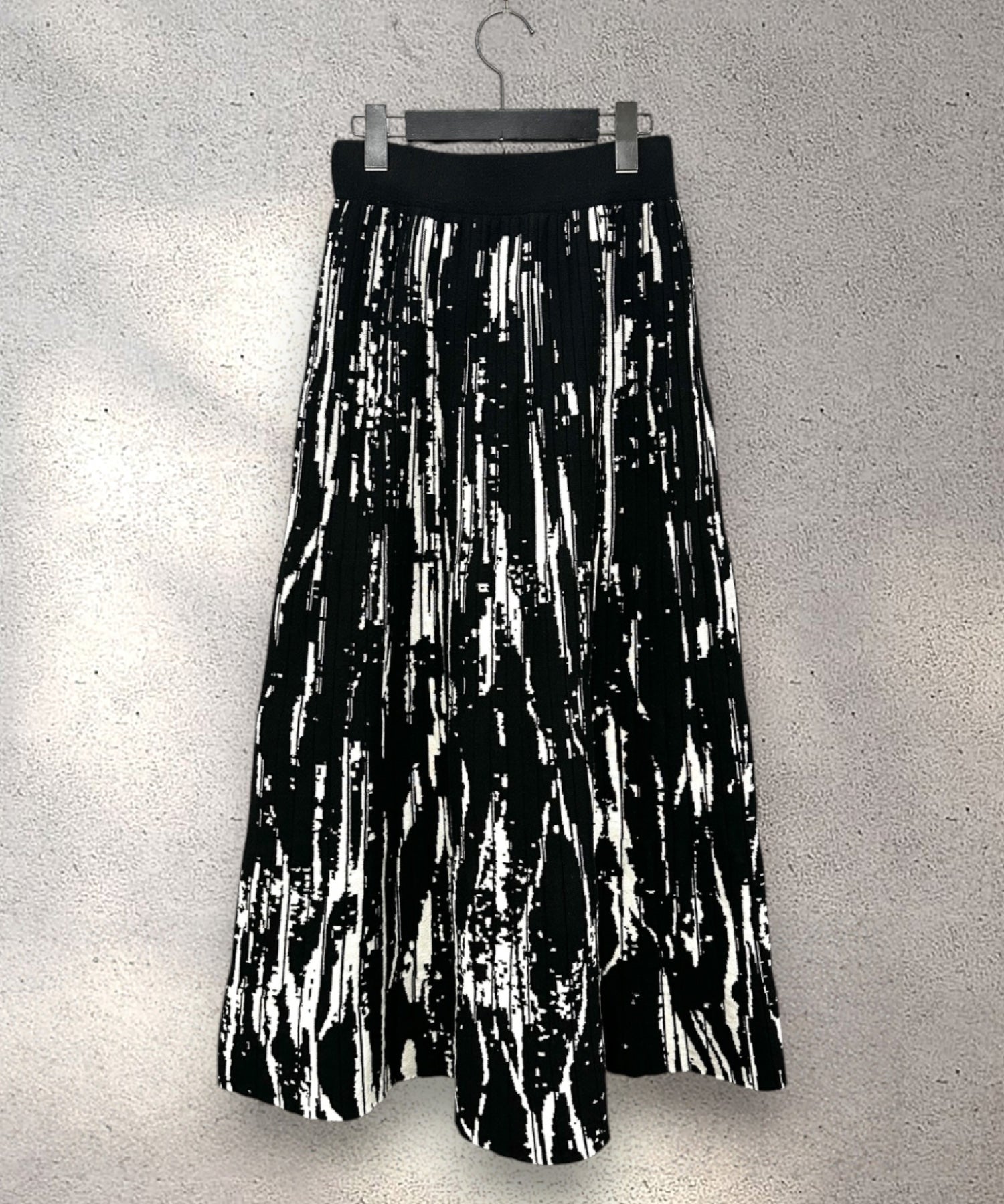 【JETSET SOLO PLUS】レイニージャカードニットスカート