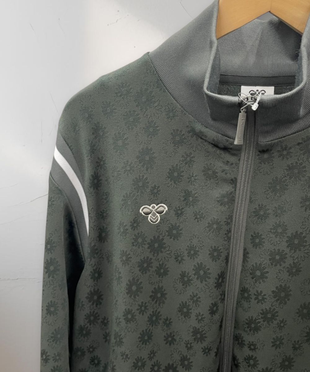 hummel フラワージャカードトラックジャケット