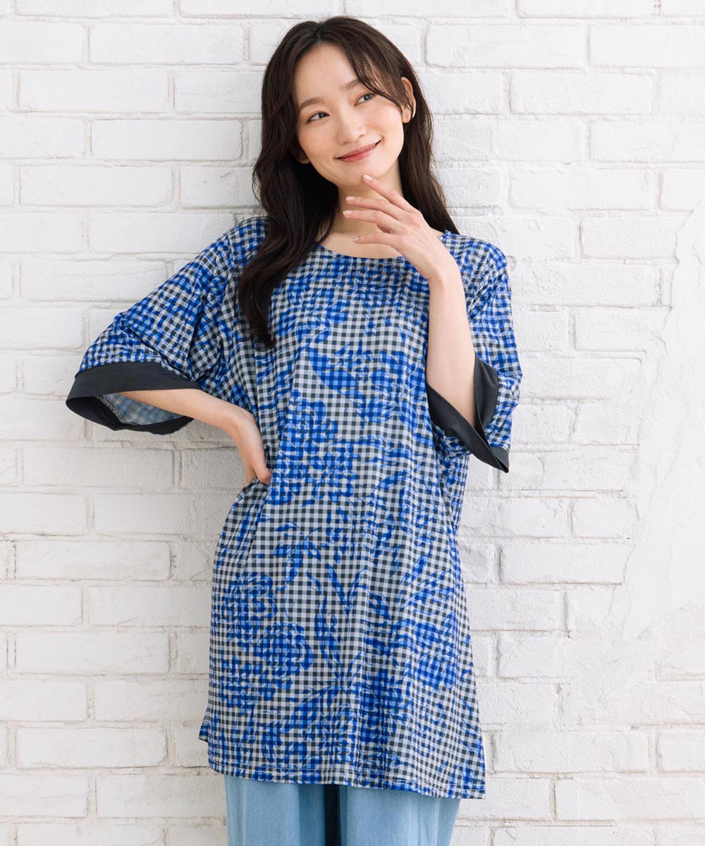 21号(6L～) [30th]エスパンディアソートプリントチュニック