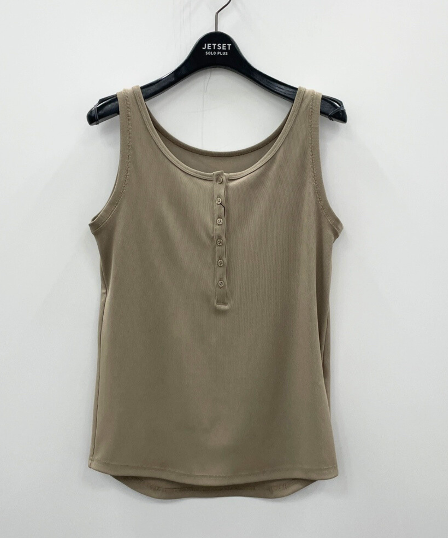 【FONT LAB】ヘンリーネックタンクトップ