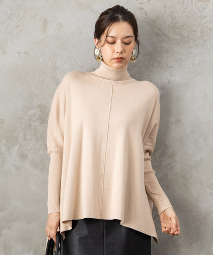 【FONT LAB】抗菌ポンチョニット