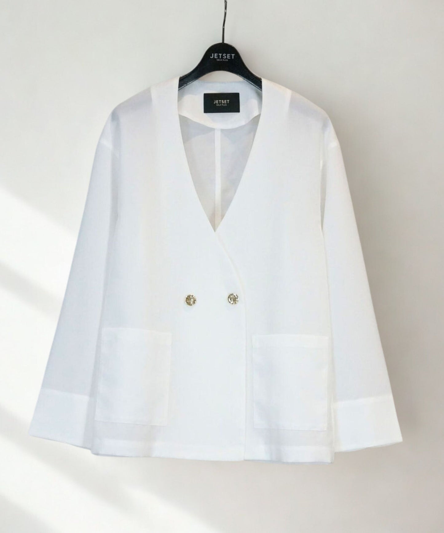 【JETSET SOLO PLUS】シアーリネンライクジャケット