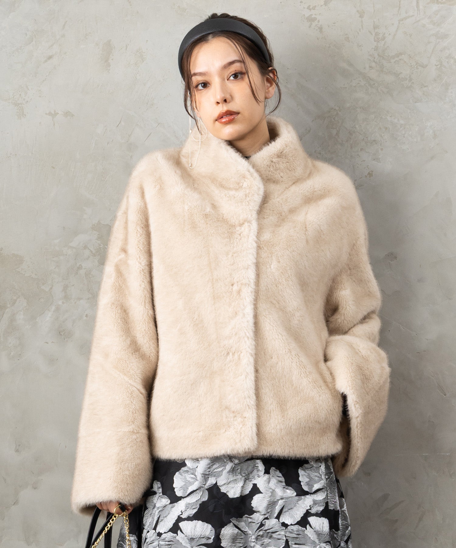 レディース ファー ショート丈 コート｜JETSET SOLO PLUS(ジェットセットソロプラス) 公式通販｜レディース ファッション きれいめカジュアル