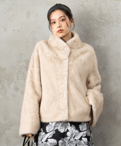 レディース ファー ショート丈 コート｜JETSET SOLO PLUS(ジェットセットソロプラス) 公式通販｜レディース ファッション きれいめカジュアル