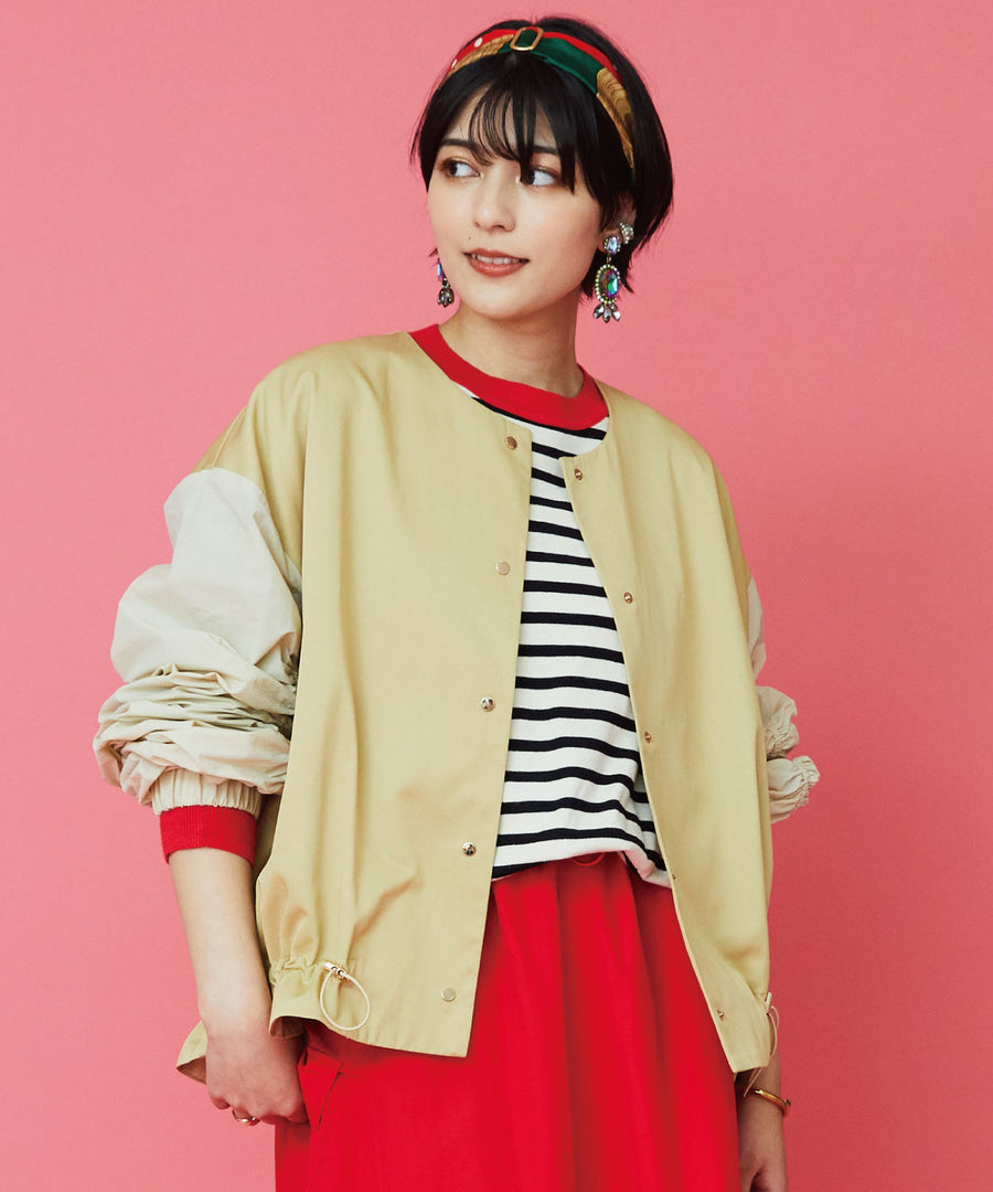 レディース アウター ブルゾン コンビブルゾン｜JETSET SOLO PLUS(ジェットセットソロプラス) 公式通販｜レディース ファッション きれいめカジュアル