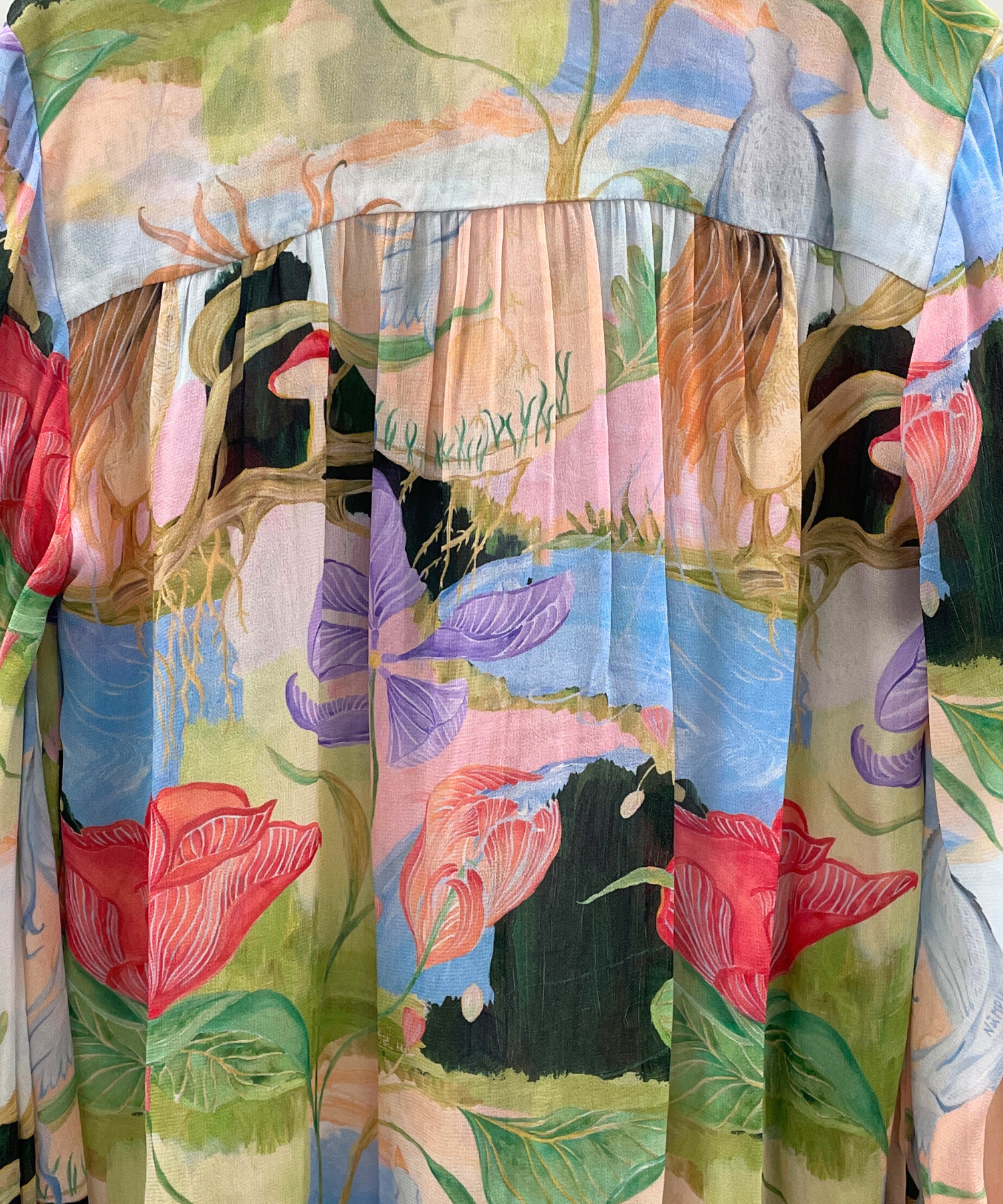 【NUMPH】GLIMMERS OF JOYプリントシャツ