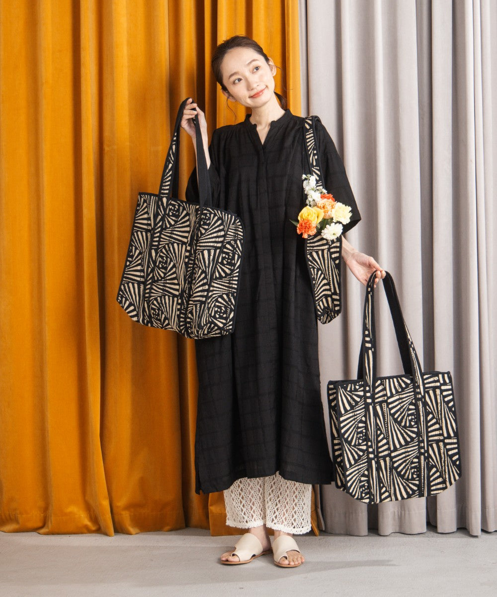 30-9687　INDESIGN ドビーチェックワンピース【先行予約】