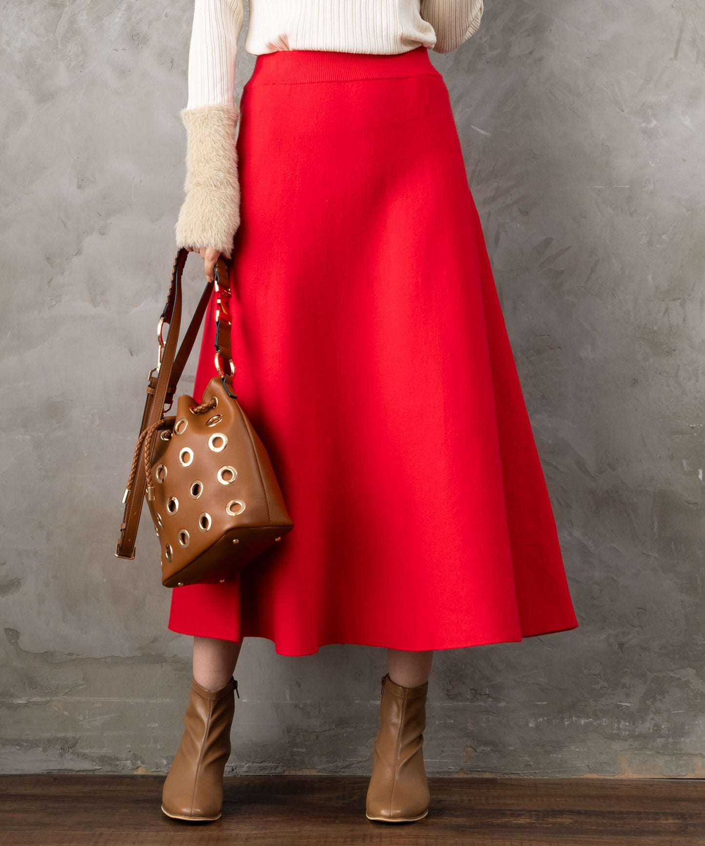 レディース フレアスカート ミラノリブ ニットスカート｜JETSET SOLO PLUS(ジェットセットソロプラス) 公式通販｜レディース ファッション きれいめカジュアル