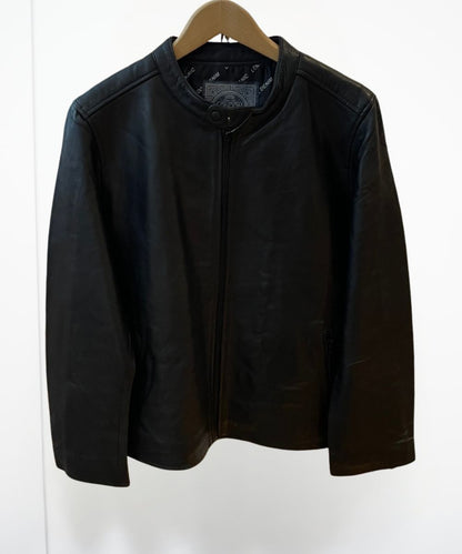 23-5370 London Denim [リミサロ]レザーブルゾン