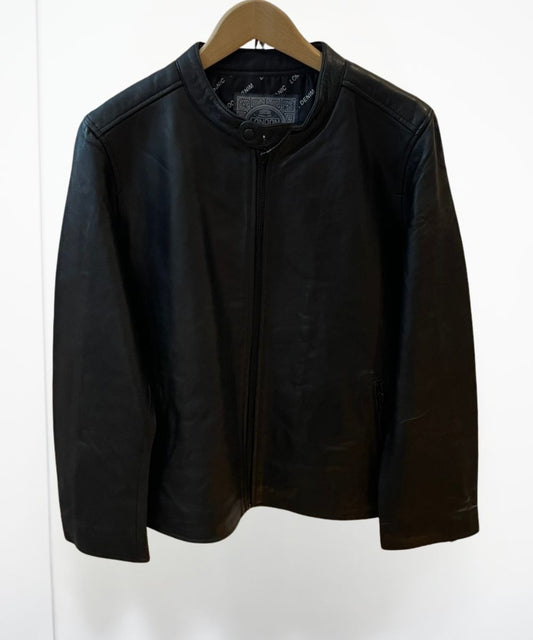 23-5370 London Denim [リミサロ]レザーブルゾン