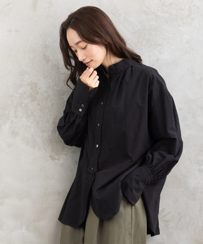 大きいサイズ レディース ブラウス 上品シャツ ゆったりシルエット｜sabstreet my standard(サブストリートマイスタンダード)