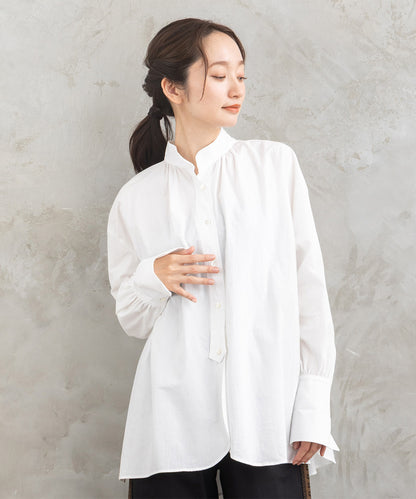 LIYOCA [30th]スタンドカラーシャツ