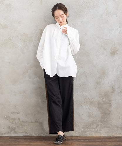 LIYOCA [30th]スタンドカラーシャツ