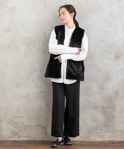 LIYOCA [30th]スタンドカラーシャツ