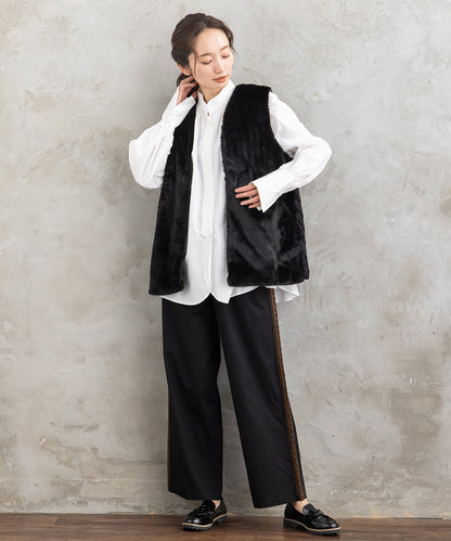 LIYOCA [30th]スタンドカラーシャツ