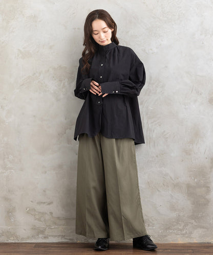 LIYOCA [30th]スタンドカラーシャツ