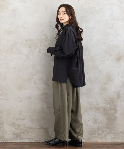 LIYOCA [30th]スタンドカラーシャツ