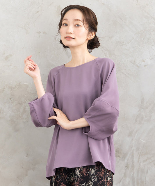 大きいサイズ レディース トップス ブラウス バルーンスリーブ｜sabstreet my standard(サブストリートマイスタンダード)