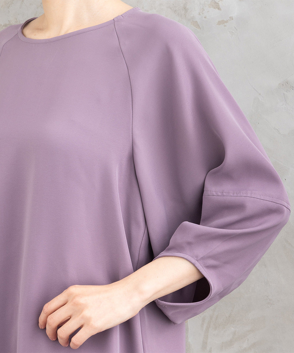 21号(6L～) ダブルバックサテンブラウス