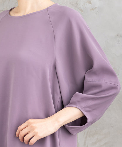 21号(6L～) ダブルバックサテンブラウス