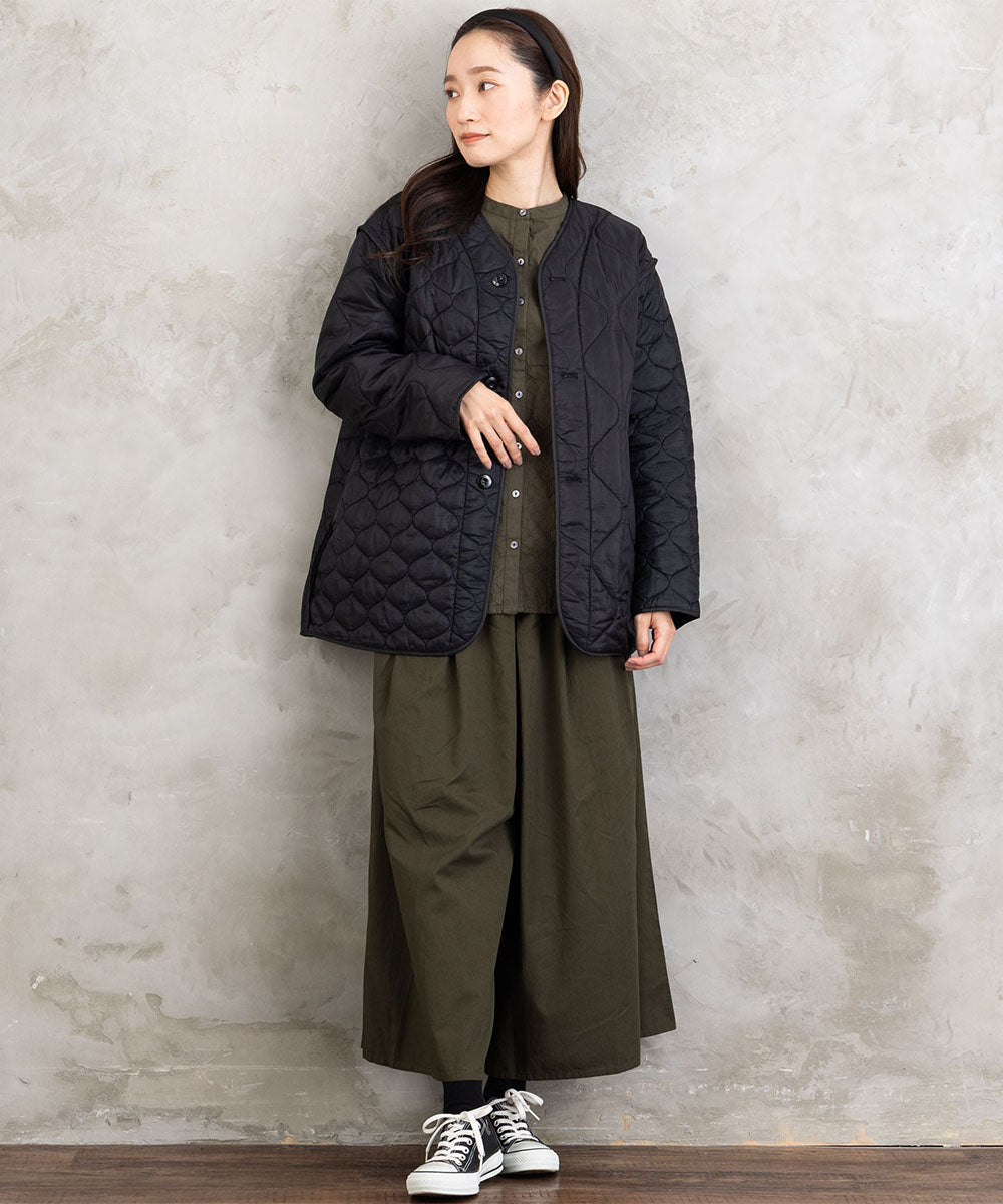 21号(6L～) INDESIGN レースパッチワークブラウス