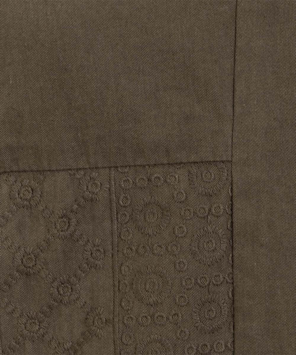 INDESIGN レースパッチワークブラウス