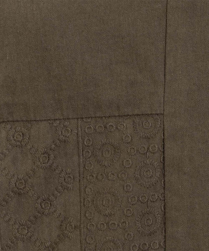 21号(6L～) INDESIGN レースパッチワークブラウス