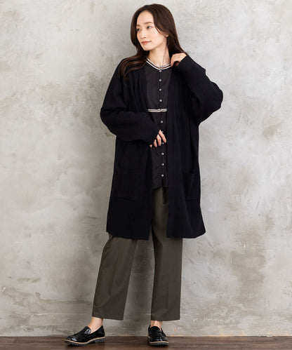 INDESIGN コードエンブロイダリーバンドカラーブラウス