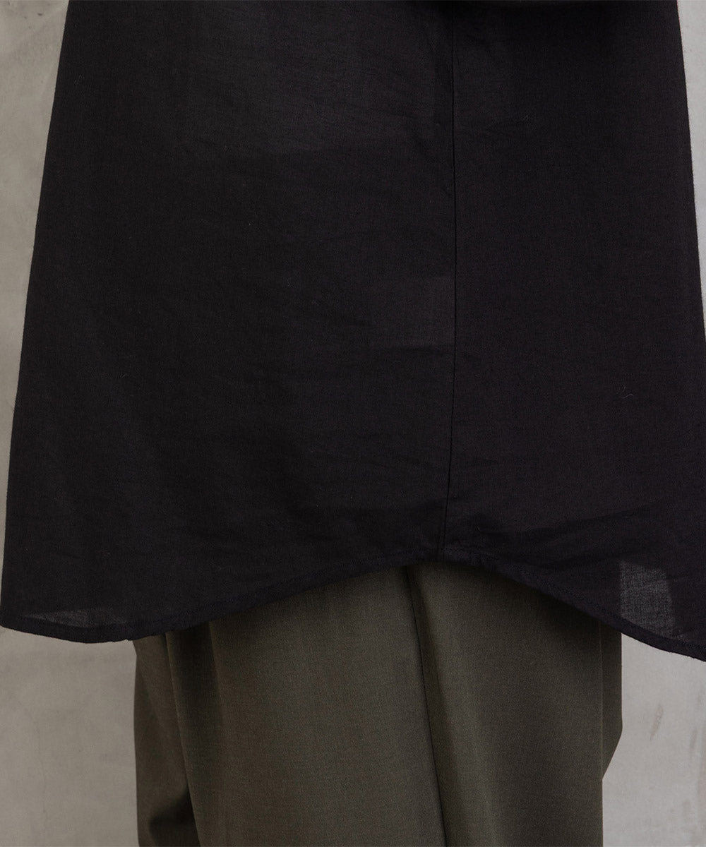 INDESIGN コードエンブロイダリーバンドカラーブラウス