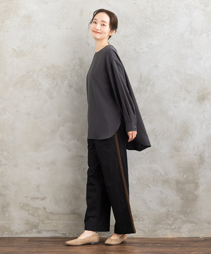 21号(6L～) FONTLAB ジョーゼットロングブラウス