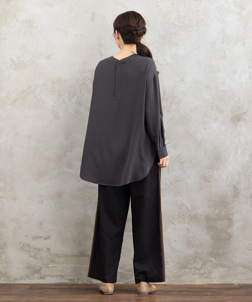 21号(6L～) FONTLAB ジョーゼットロングブラウス