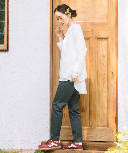 21号(6L～) FONTLAB ジョーゼットロングブラウス