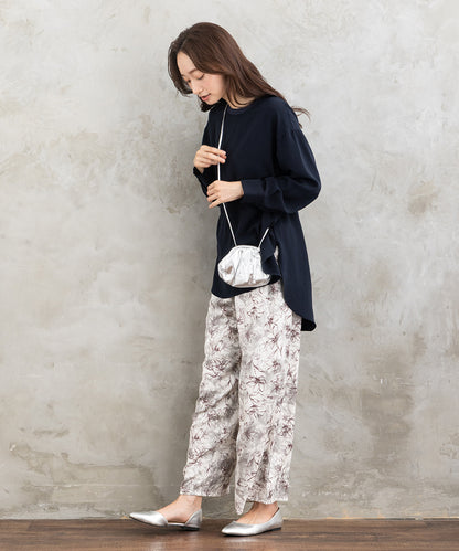 FONTLAB ジョーゼットロングブラウス