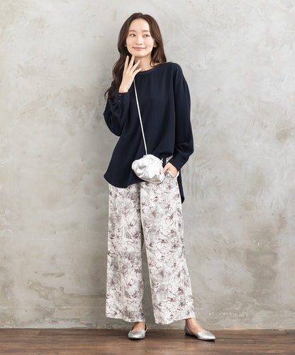 FONTLAB ジョーゼットロングブラウス